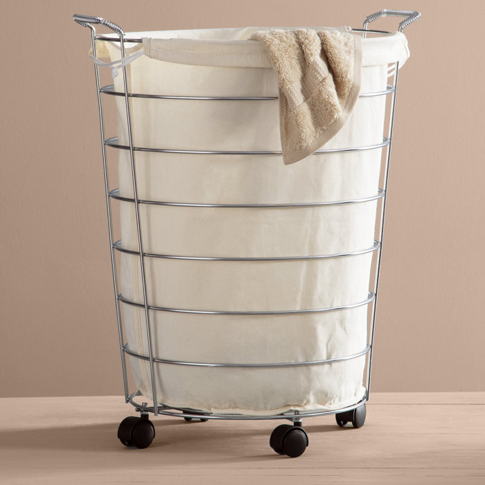 Wayfair Basics® Rolling Laundry Hamper & Reviews Wayfair